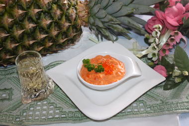 Kaviar-Lachs-Cocktailsoße