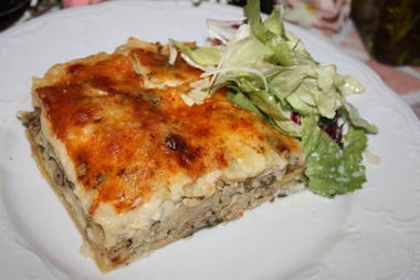 Spargel Lasagne