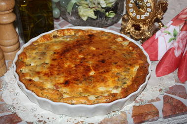 Spargel-Quiche