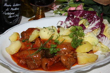 Gulasch mit Paprika