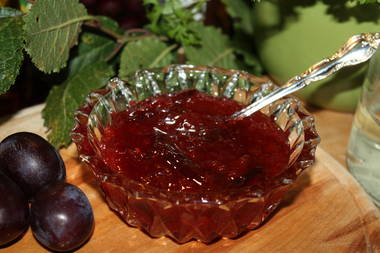 Zwetschgenmarmelade mit Zimt