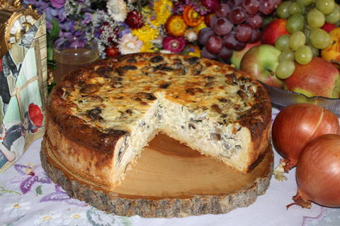 Zwiebeltorte Jäger Art