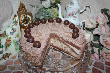 Champagner Sahne-Torte