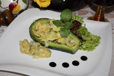 Avocadosalat 