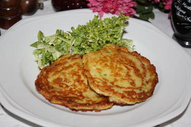 Kartoffelpuffer mit Mascarpone