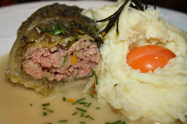 Wirsingwickel mit Fenchel