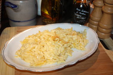 Schwäbische Kässpätzle