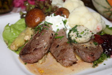 Rehrückensteaks