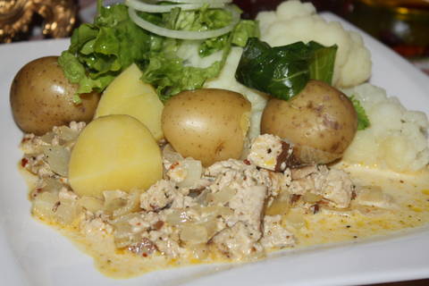 Schwäbischer Tofuteller
