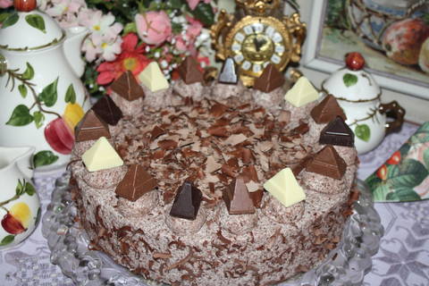 Toblerone Schokoladensahne