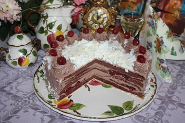 Schwarzwälder Schoko-Kirschtorte