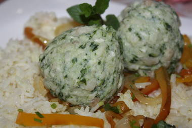 Spinat-Knödel