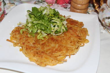 Panierte Spaghetti traditionell