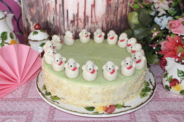 Vanille Haselnuss-Torte