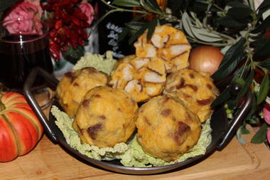 Schwarzwälder Kürbis-Knödel