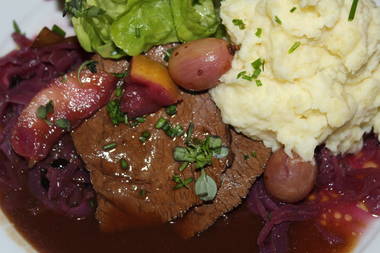 Burgunderbraten vom Tafelspitz