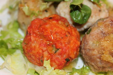 Tomaten-Butterknödel