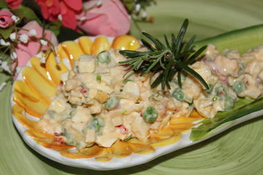 Eiersalat mit Thunfisch