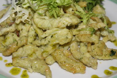 Mediterane Kräuterspätzle