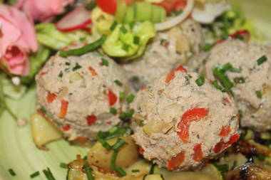 Scharfe Schw&auml;bische Paprikaklopse