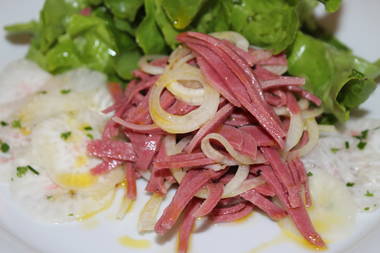 Schwäbischer Zungensalat  traditionell