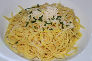 Badische Safran-Spaghetti