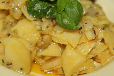 Schwäbischer Kartoffelsalat traditionell