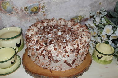 Schokoladen-Zimttorte