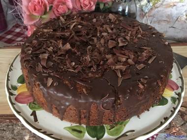 Schokoladen-Mandel-Kuchen