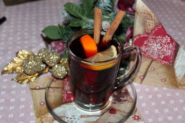 Schwarzwälder Glühwein mit Schuß