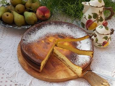 Käsekuchen mit Mascarpone