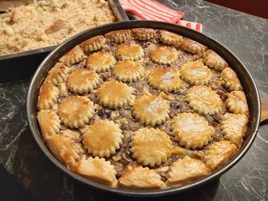 Bratapfel Kuchen nach altem Familienrezept