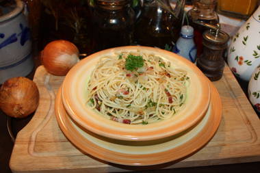 Schwarzwälder Sahne - Spaghetti