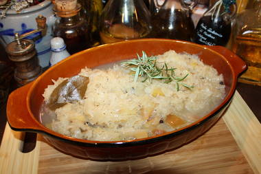 Schwäbisches Sauerkraut traditionel
