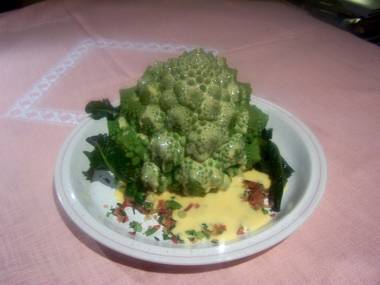 Romanesco mit Schwarzw&auml;lder-Schinkenspeck
