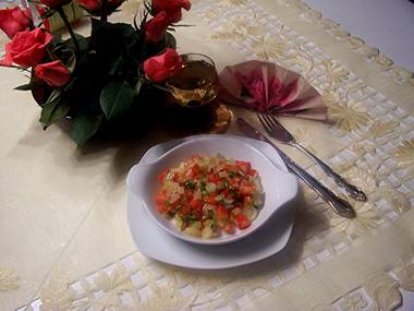 Paprika,Lauch und M&ouml;hrengem&uuml;se