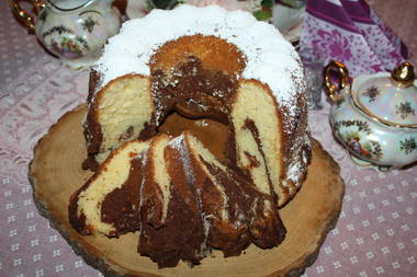 Marmorkuchen traditionell