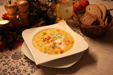 Schwarzwälder Kürbis-Cremsuppe