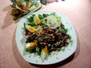 Schwarzwälder Rindfleisch-Cocktail-Salat
