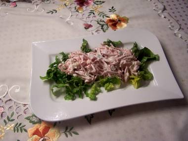 Fleischsalat traditionell