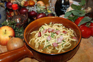 Schwarzwälder Spätzlesuppe