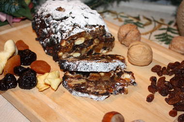 Traditionelles Früchtebrot