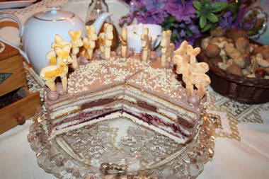 Schoko-Mandel-Zimt-Torte