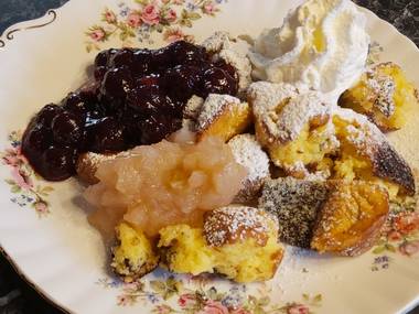 Kaiserschmarren karamellisiert