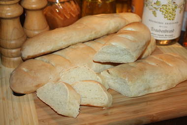 Weissbrot-Stangen  traditionell