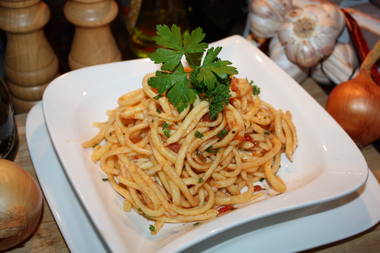 Tomaten-Butter-Spätzle