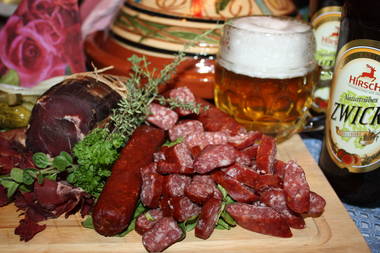 Schwarzwälder Hirsch-Stangensalami