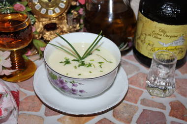 Spargel-Cremsuppe