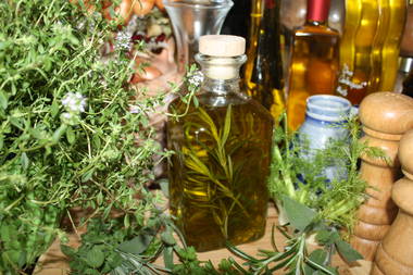 Rosmarin in Olivenöl