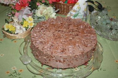 Schokoladen-Butterkremtorte